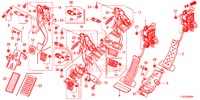 PEDAL (LH) para Honda ACCORD TOURER DIESEL 2.2 ELEGANCE PACK 5 Puertas 6 velocidades manual 2015