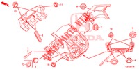 ANILLO (ARRIERE) para Honda ACCORD TOURER DIESEL 2.2 ELEGANCE PACK 5 Puertas 5 velocidades automática 2015