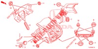 ANILLO (ARRIERE) para Honda ACCORD TOURER DIESEL 2.2 LUXURY 5 Puertas 5 velocidades automática 2015