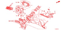 GUARNICION DE INSTRUMENTO (COTE DE CONDUCTEUR) (LH) para Honda ACCORD TOURER DIESEL 2.2 LUXURY 5 Puertas 5 velocidades automática 2015