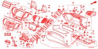 GUARNICION DE INSTRUMENTO (COTE DE PASSAGER) (LH) para Honda ACCORD TOURER DIESEL 2.2 LUXURY 5 Puertas 5 velocidades automática 2015