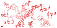SENSOR DE ESTACIONAMIENTO  para Honda ACCORD TOURER DIESEL 2.2 LUXURY 5 Puertas 5 velocidades automática 2015