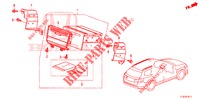 UNIDAD DE AUDIO (NAVIGATION) para Honda ACCORD TOURER DIESEL 2.2 LUXURY 5 Puertas 5 velocidades automática 2015