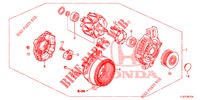 ALTERNADOR (DENSO) (DIESEL) para Honda ACCORD TOURER DIESEL 2.2 LUXURY 5 Puertas 6 velocidades manual 2015