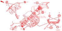 ANILLO (ARRIERE) para Honda ACCORD TOURER DIESEL 2.2 LUXURY 5 Puertas 6 velocidades manual 2015
