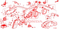ANTENA DE RADIO/ALTAVOZ (LH) para Honda ACCORD TOURER DIESEL 2.2 LUXURY 5 Puertas 6 velocidades manual 2015