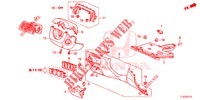 GUARNICION DE INSTRUMENTO (COTE DE CONDUCTEUR) (LH) para Honda ACCORD TOURER DIESEL 2.2 LUXURY 5 Puertas 6 velocidades manual 2015