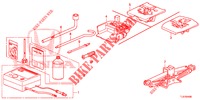 HERRAMIENTAS/GATO  para Honda ACCORD TOURER DIESEL 2.2 LUXURY 5 Puertas 6 velocidades manual 2015