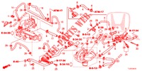 MANGUERA DE AGUA/CONDUCTO DE CALEFACTOR (DIESEL) para Honda ACCORD TOURER DIESEL 2.2 LUXURY 5 Puertas 6 velocidades manual 2015