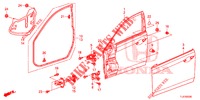 PANELES DE PUERTA DEL.(2D)  para Honda ACCORD TOURER DIESEL 2.2 LUXURY 5 Puertas 6 velocidades manual 2015