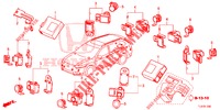SENSOR DE ESTACIONAMIENTO  para Honda ACCORD TOURER DIESEL 2.2 LUXURY 5 Puertas 6 velocidades manual 2015