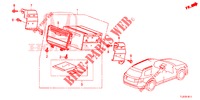UNIDAD DE AUDIO (NAVIGATION) para Honda ACCORD TOURER DIESEL 2.2 LUXURY 5 Puertas 6 velocidades manual 2015