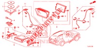 CABLES Y SOPORTE NAVEGADOR  para Honda ACCORD TOURER DIESEL 2.2 LUXURY H 5 Puertas 6 velocidades manual 2015