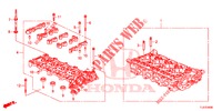CUBIERTA CULATA CILINDRO (DIESEL) para Honda ACCORD TOURER DIESEL 2.2 LUXURY H 5 Puertas 6 velocidades manual 2015