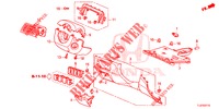 GUARNICION DE INSTRUMENTO (COTE DE CONDUCTEUR) (LH) para Honda ACCORD TOURER DIESEL 2.2 LUXURY H 5 Puertas 6 velocidades manual 2015