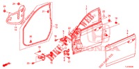 PANELES DE PUERTA DEL.(2D)  para Honda ACCORD TOURER DIESEL 2.2 LUXURY H 5 Puertas 6 velocidades manual 2015