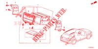UNIDAD DE AUDIO (NAVIGATION) para Honda ACCORD TOURER DIESEL 2.2 LUXURY H 5 Puertas 6 velocidades manual 2015