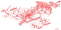 ALFOMBRA DE PISO/AISLADOR  para Honda ACCORD TOURER DIESEL 2.2 S 5 Puertas 6 velocidades manual 2015