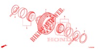 ENGRANAJE DIFERENCIAL (DIESEL) para Honda ACCORD TOURER DIESEL 2.2 S 5 Puertas 6 velocidades manual 2015