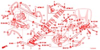 MANGUERA DE AGUA/CONDUCTO DE CALEFACTOR (DIESEL) para Honda ACCORD TOURER DIESEL 2.2 S 5 Puertas 6 velocidades manual 2015