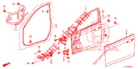 PANELES DE PUERTA DEL.(2D)  para Honda ACCORD TOURER DIESEL 2.2 S 5 Puertas 6 velocidades manual 2015