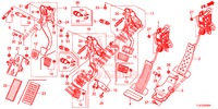 PEDAL (LH) para Honda ACCORD TOURER DIESEL 2.2 S 5 Puertas 6 velocidades manual 2015