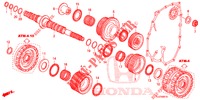 EJE SECUNDARIO  para Honda ACCORD TOURER 2.0 ELEGANCE PACK 5 Puertas 5 velocidades automática 2014