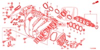 MULTIPLE DE ADMISION (2.0L) para Honda ACCORD TOURER 2.0 EXECUTIVE 5 Puertas 5 velocidades automática 2014