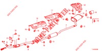TUBERIA DE ESCAPE (2.0L) para Honda ACCORD TOURER 2.0 ELEGANCE 5 Puertas 6 velocidades manual 2013