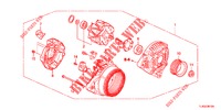 ALTERNADOR (DENSO) (2.0L) para Honda ACCORD TOURER 2.0 ELEGANCE PACK 5 Puertas 6 velocidades manual 2013