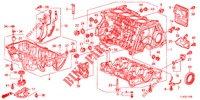 BLOQUE DE CILINDRO/COLECTOR DE ACEITE (2.0L) para Honda ACCORD TOURER 2.0 ELEGANCE PACK 5 Puertas 6 velocidades manual 2013