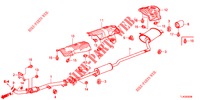 TUBERIA DE ESCAPE (2.0L) para Honda ACCORD TOURER 2.0 ELEGANCE PACK 5 Puertas 6 velocidades manual 2013