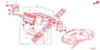 UNIDAD DE AUDIO (NAVIGATION) para Honda ACCORD TOURER 2.0 ELEGANCE PACK 5 Puertas 5 velocidades automática 2013