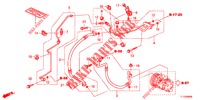 ACONDICIONADOR DE AIRE (FLEXIBLES/TUYAUX) (2.0L) (LH) para Honda ACCORD 2.0 COMFORT 4 Puertas 6 velocidades manual 2012