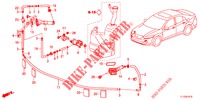 LAVADOR DE FARO DELANTERO(S)  para Honda ACCORD 2.0 COMFORT 4 Puertas 6 velocidades manual 2012