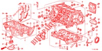 BLOQUE DE CILINDRO/COLECTOR DE ACEITE (2.0L) para Honda ACCORD 2.0 ELEGANCE 4 Puertas 6 velocidades manual 2012