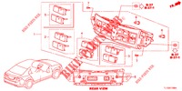 CONTROL DE CALEFACTOR  para Honda ACCORD 2.0 ELEGANCE 4 Puertas 5 velocidades automática 2012