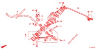 ESTABILIZADOR DELANTERO/BRAZO INFERIOR DELANTERO  para Honda ACCORD DIESEL 2.2 ELEGANCE PACK 4 Puertas 6 velocidades manual 2012