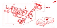 MODULO CENTRAL (NAVIGATION) para Honda ACCORD DIESEL 2.2 ELEGANCE PACK 4 Puertas 6 velocidades manual 2012