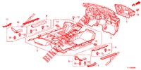 ALFOMBRA DE PISO/AISLADOR  para Honda ACCORD DIESEL 2.2 EXECUTIVE 4 Puertas 6 velocidades manual 2012