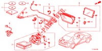 CABLES Y SOPORTE NAVEGADOR  para Honda ACCORD DIESEL 2.2 EXECUTIVE 4 Puertas 6 velocidades manual 2012
