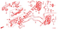 CERRADURAS PUERTA TRAS./MANIJA EXTERIOR  para Honda ACCORD DIESEL 2.2 EXECUTIVE 4 Puertas 6 velocidades manual 2012