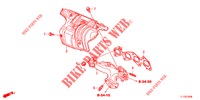 MULTIPLE DE ESCAPE (DIESEL) para Honda ACCORD DIESEL 2.2 EXECUTIVE 4 Puertas 6 velocidades manual 2012