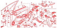 RECUBRIMIENTO DE PUERTA (LH) para Honda ACCORD DIESEL 2.2 EXECUTIVE 4 Puertas 6 velocidades manual 2012