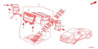 UNIDAD DE AUDIO (NAVIGATION) para Honda ACCORD DIESEL 2.2 EXECUTIVE 4 Puertas 6 velocidades manual 2012