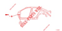 ANILLO (LATERAL) para Honda ACCORD DIESEL 2.2 S 4 Puertas 6 velocidades manual 2012