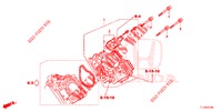CUERPO MARIPOSA GASES (2.0L) para Honda ACCORD 2.0 EXECUTIVE 4 Puertas 6 velocidades manual 2014