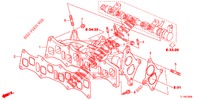 MULTIPLE DE ADMISION (DIESEL) para Honda ACCORD DIESEL 2.2 COMFORT 4 Puertas 6 velocidades manual 2014