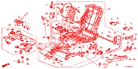 ASIENTO DEL. (G.) (SIEGE ENTIEREMENT MOTORISE) (2) para Honda ACCORD DIESEL 2.2 LUXURY 4 Puertas 5 velocidades automática 2014