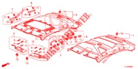 RECUBRIMIENTO DE TECHO  para Honda ACCORD DIESEL 2.2 LUXURY 4 Puertas 5 velocidades automática 2014